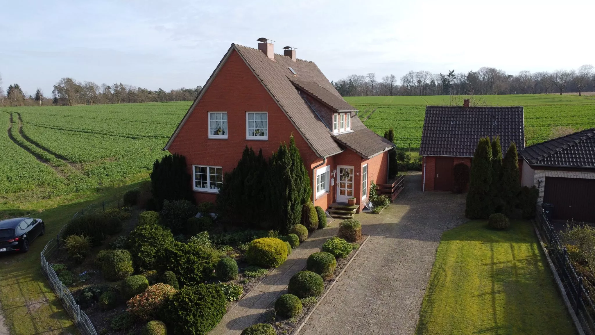 Immobilienangebot - Bruchhausen-Vilsen - Alle - Einfamilienhaus mit unverbautem Blick auf den Heiligenberg