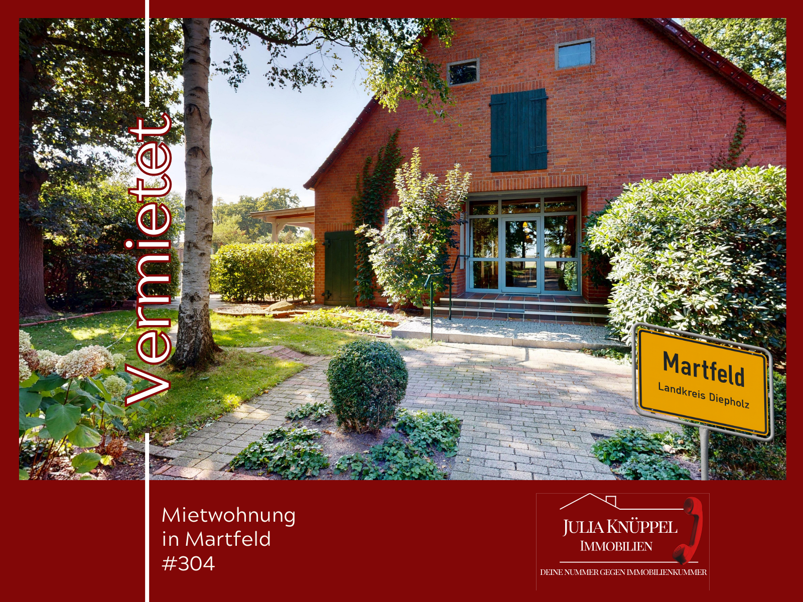 Immobilienangebot - Martfeld - Alle - Altbau-Liebe auf dem Land – Wohnen zur Miete im sanierten Bauernhaus von 1736 in Martfeld
