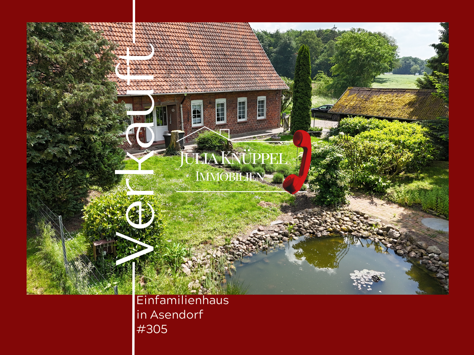 Immobilienangebot - Asendorf - Alle - Fast Alleinlage! Zwischen Feldern und Wald, EFH sucht Umsetzer!