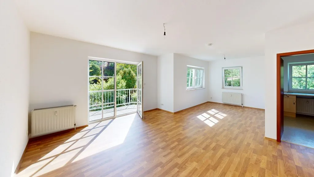 Immobilienangebot - Bruchhausen-Vilsen - Alle - Wohnen Nähe Vilser Holz – helle 3-Zimmer-Wohnung mit Südbalkon in Bruchhausen-Vilsen