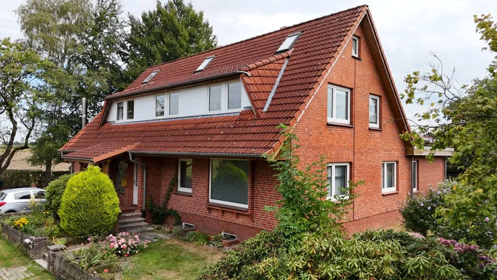 Immobilienangebot - Bassum - Alle - Zwei Einheiten, ein Zuhause. Albringhausen am Feldrand.