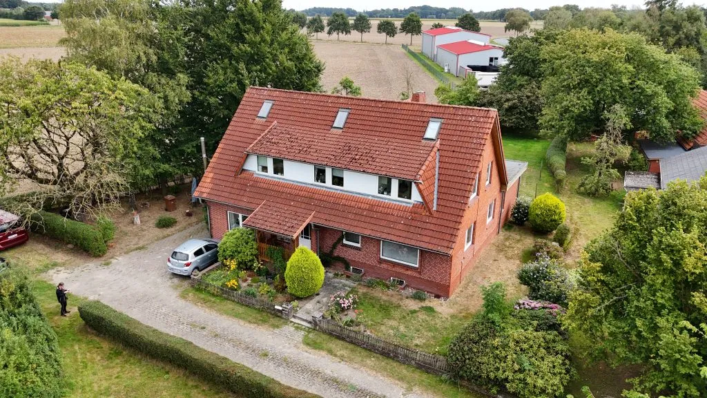 Immobilienangebot - Bassum - Alle - Zwei Einheiten, ein Zuhause. Albringhausen am Feldrand.