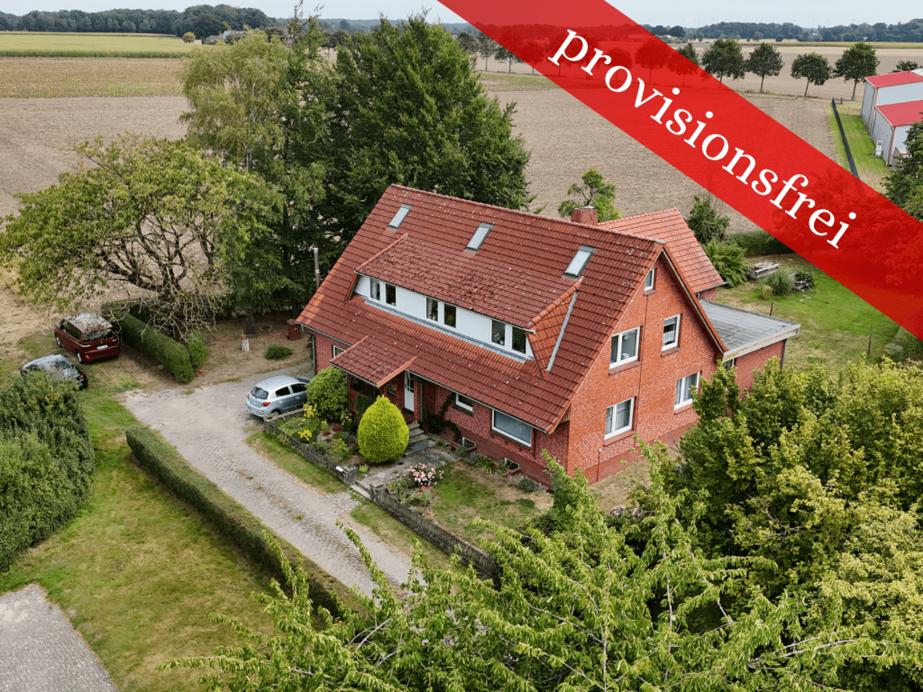 Immobilienangebot - Bassum - Alle - Zwei Einheiten, ein Zuhause. Albringhausen am Feldrand.
